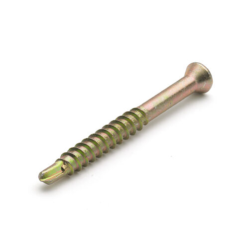 Flooring screw drill tip for wood stud