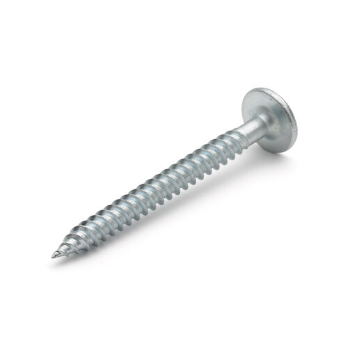 Round washer head screw for wood studs and
steel plates max 1 mm