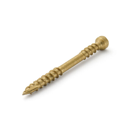 Decking screw cylindrical (external) for wood stud
