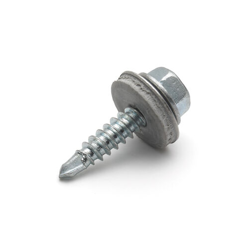 Overlap screw (A2 stainless steel/bi metal) for sheet metal max 2 x 1,25 mm